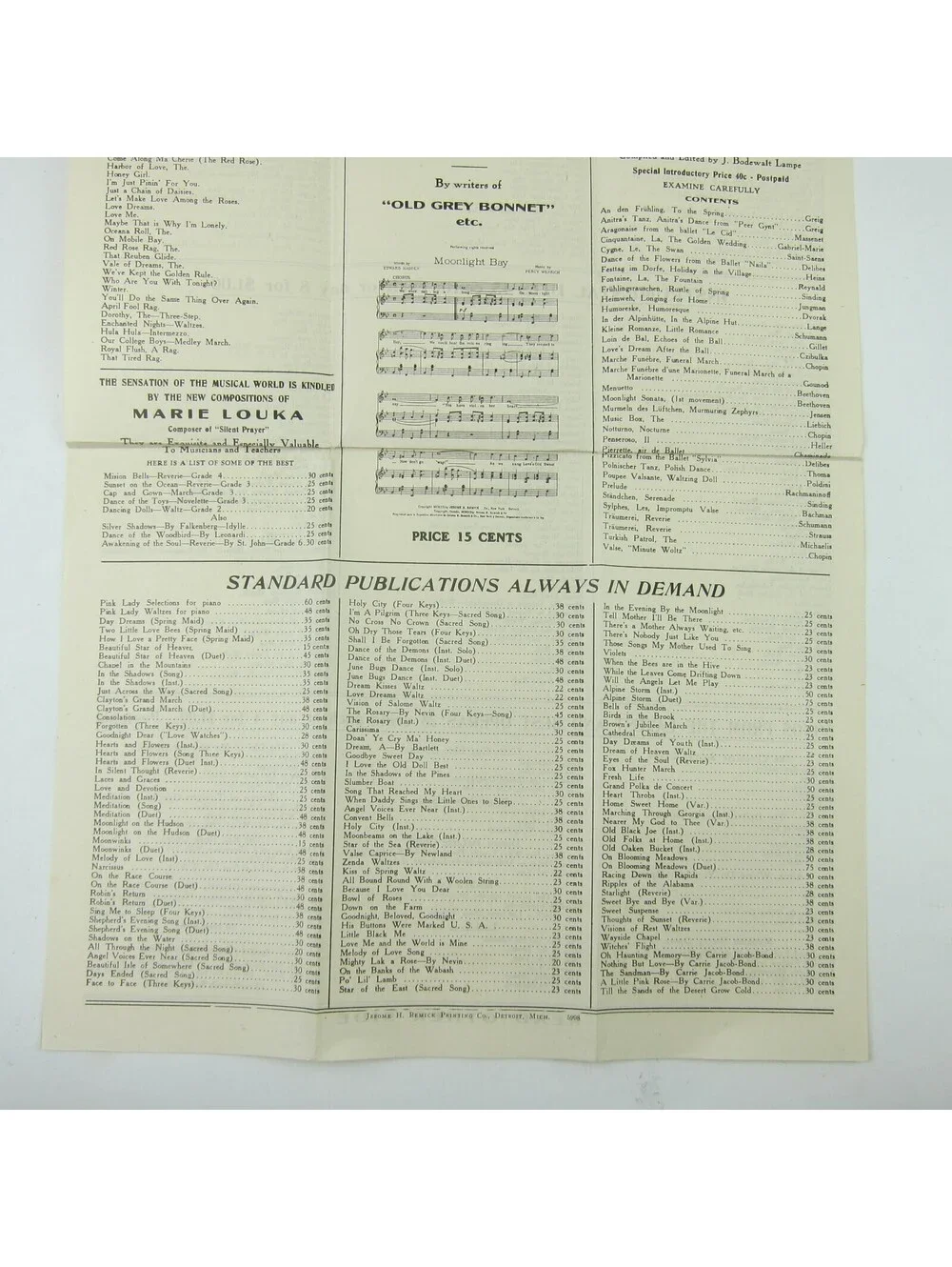 N/A sheet music